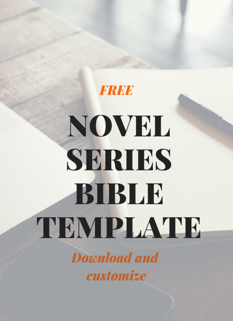 FREE Novel Series Bible Template Sarah Perlmutter